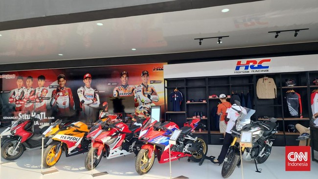 Honda Pamer Motor ke Pengunjung MotoGP Mandalika Pertamina